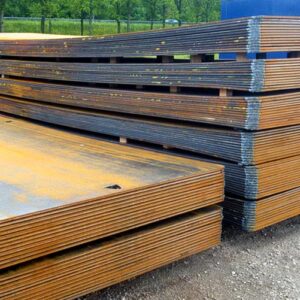 Stalen rijplaten